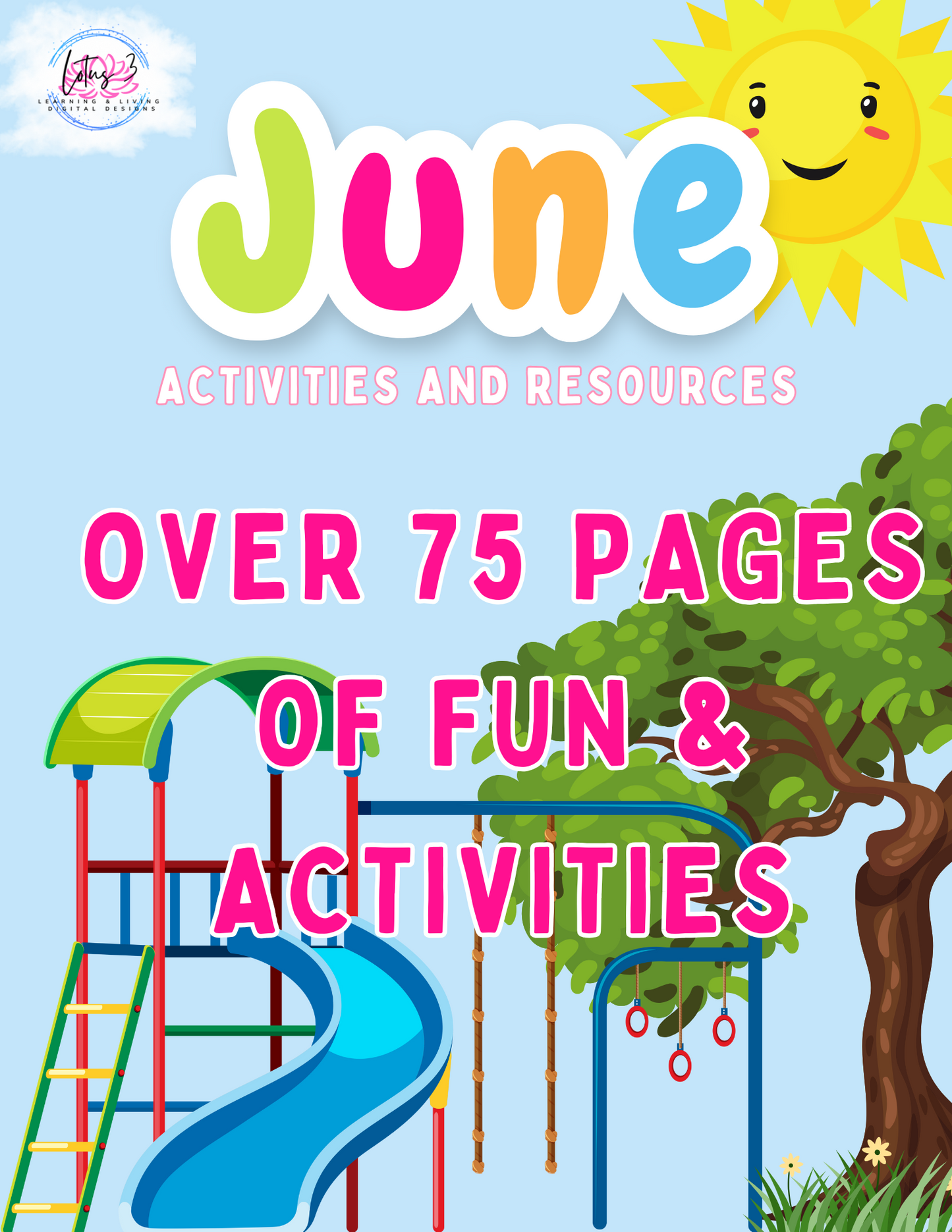 June Resources Packet (DIGITAL DOWNLOAD) Over 75 Activities