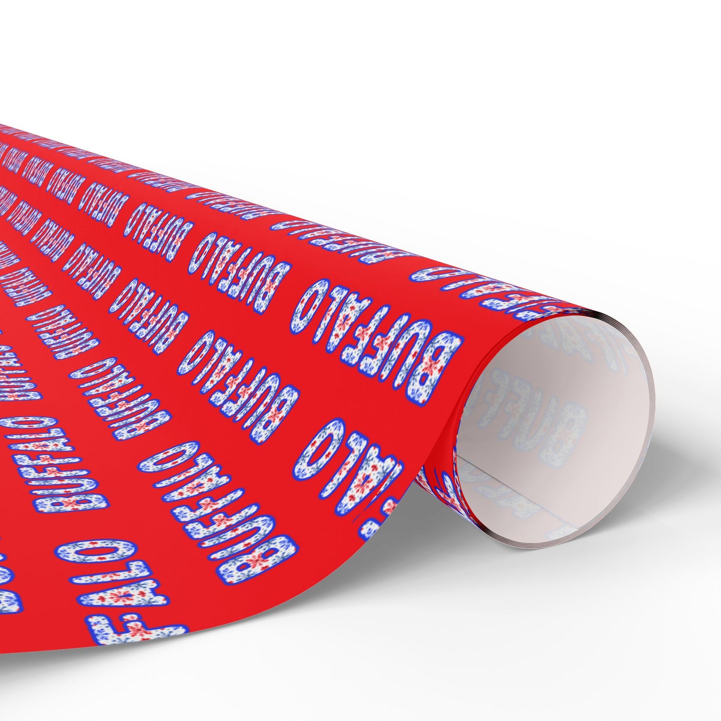 Buffalo Red Wrapping Paper