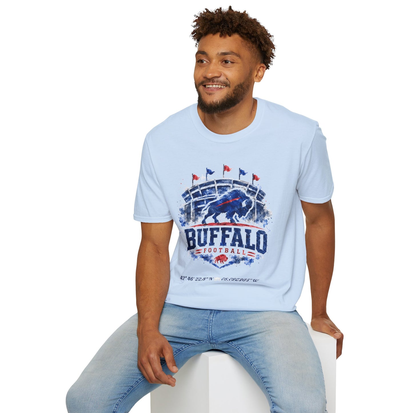 Buffalo's New Home Stadium Tribute Unisex Softstyle T-Shirt