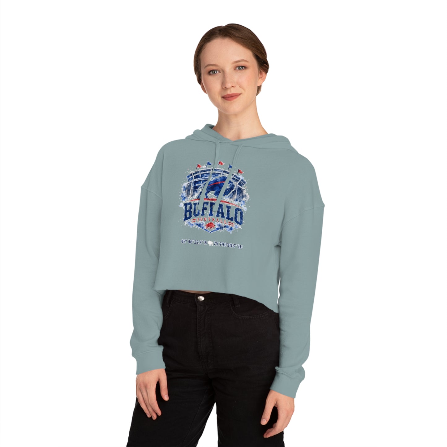 MASTER Women’s  Cropped Hooded Sweatshirt