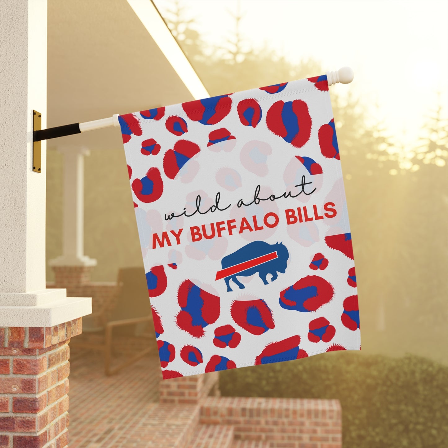 Wild About Buffalo Garden Flags Design #9