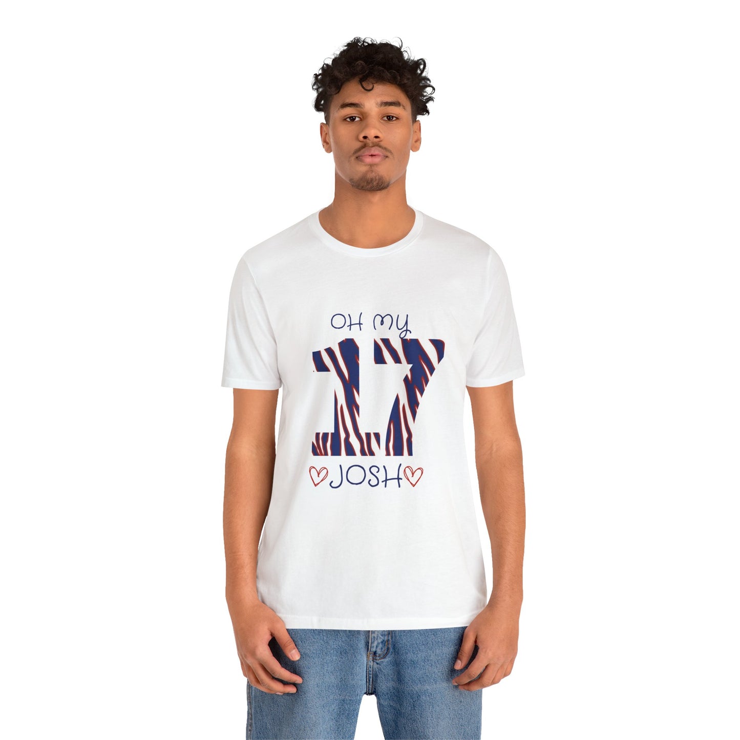 "Oh My Josh" Unisex Jersey Short Sleeve Tee