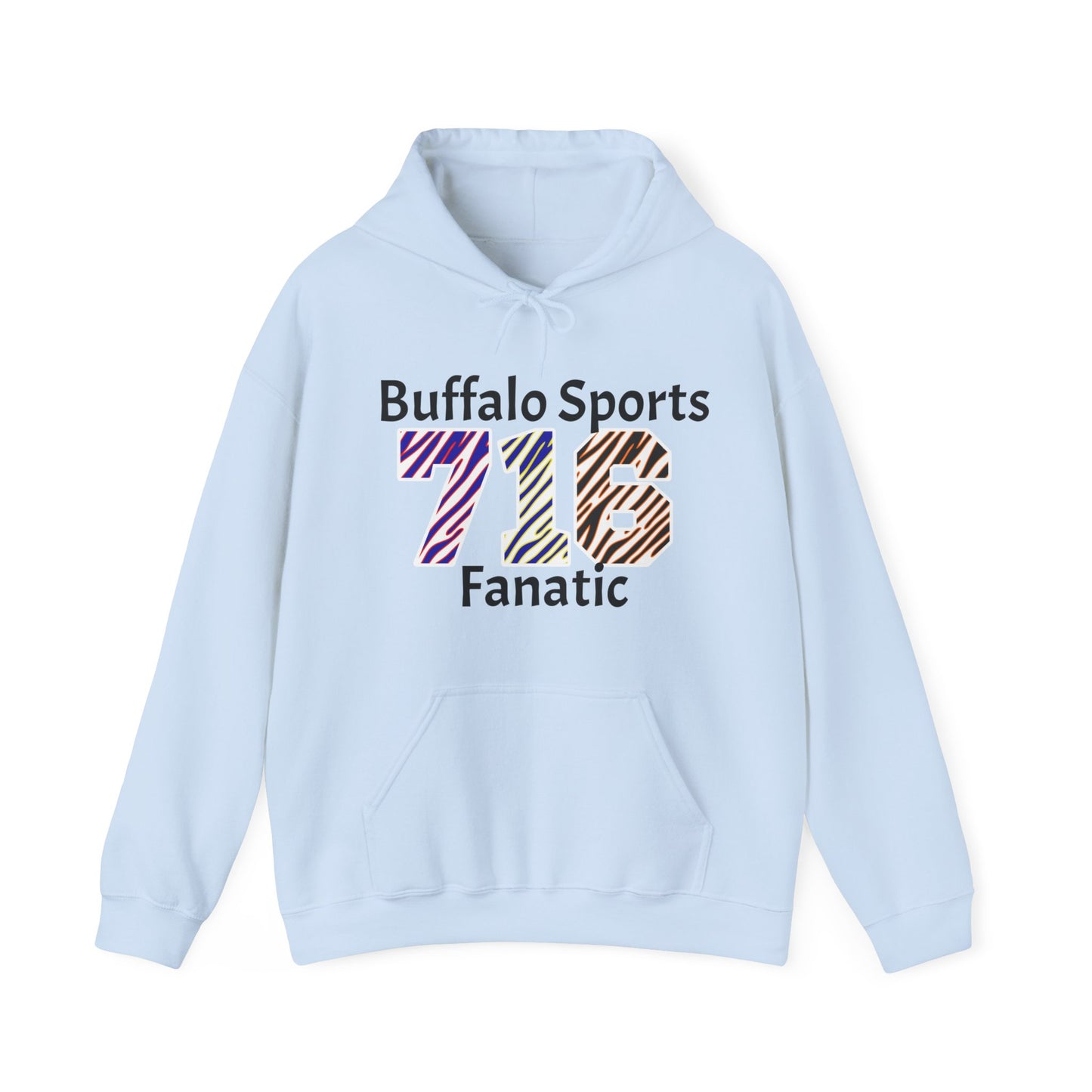 716 Buffalo Sports Fanatic Unisex Heavy Blend™ Hooded Sweatshirt