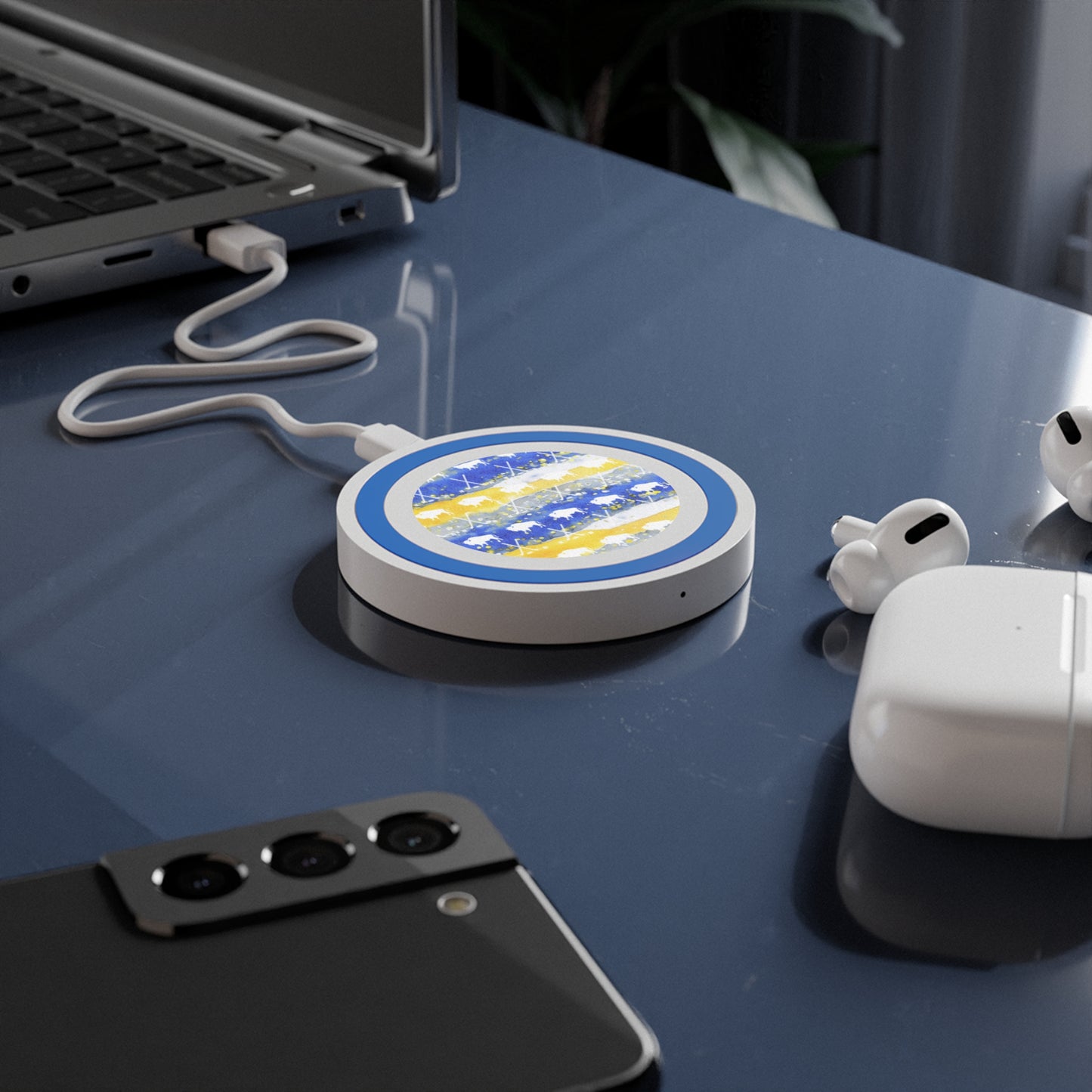 Buffalo Sabres Quake Wireless Charging Pad