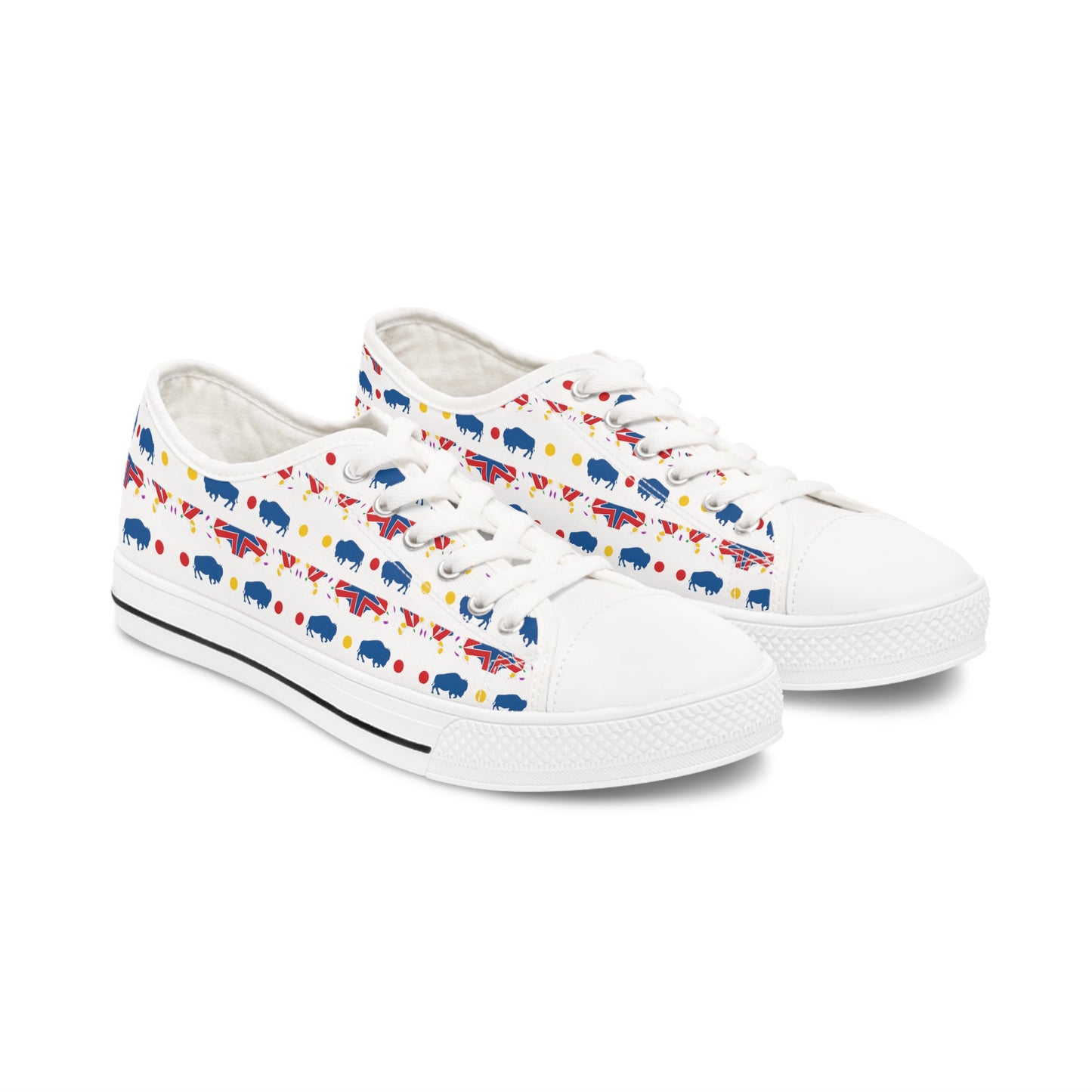 One Buffalo Mash Up Women's Low Top Sneakers