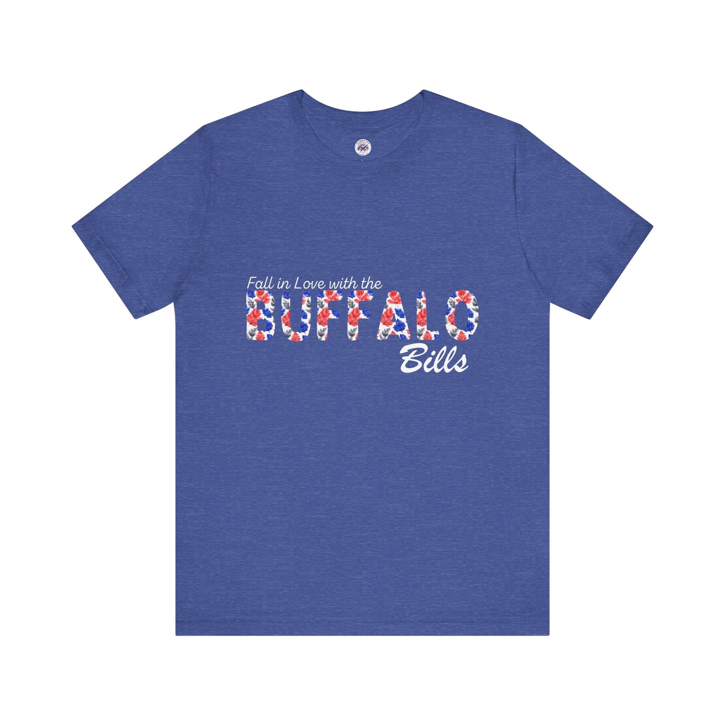 Fall in Love with the Bills Watercolor Leaves T-Shirt