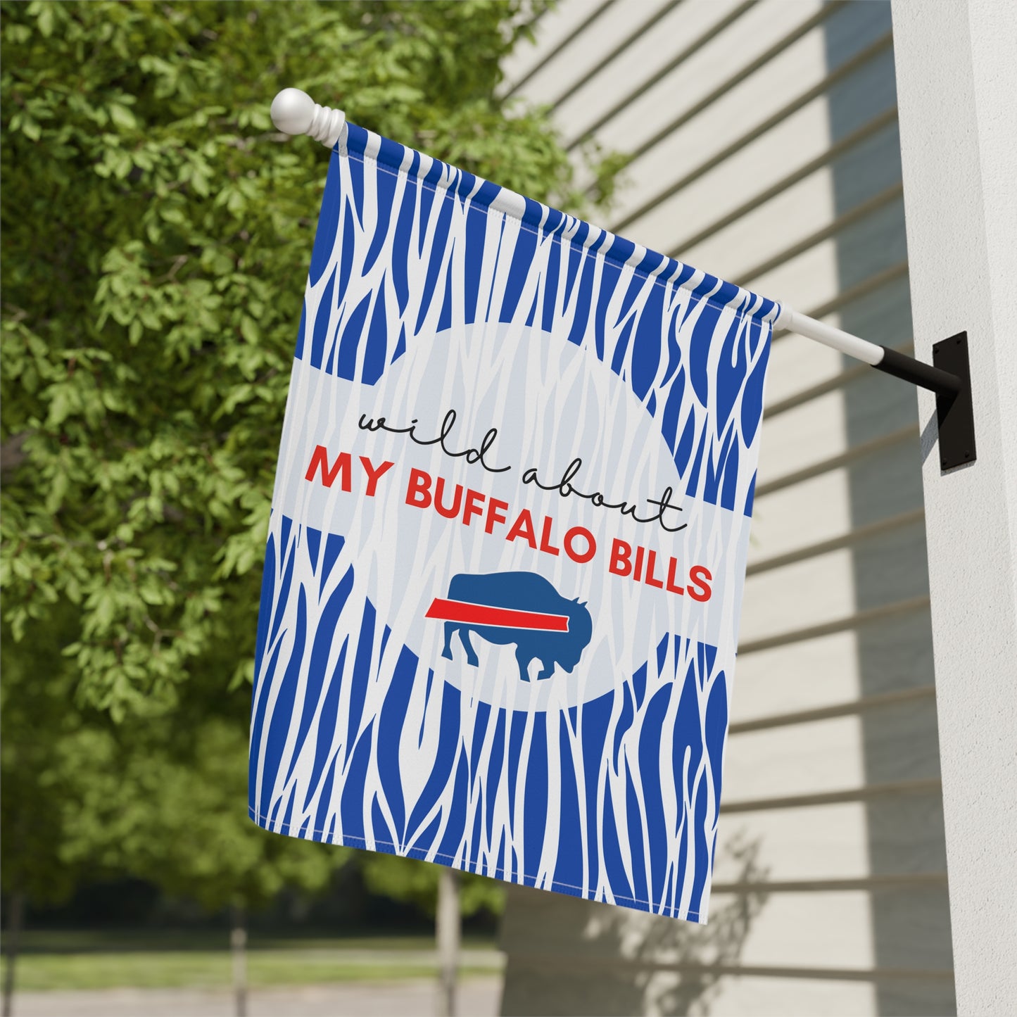 Wild About Buffalo Garden Flags Design #6