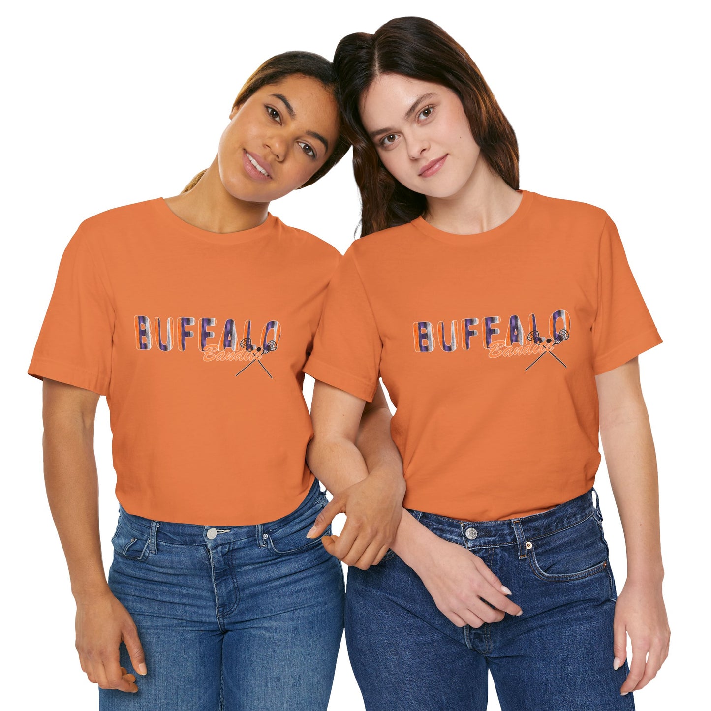 Bandits Watercolor Buffalo Unisex Short Sleeve Tee