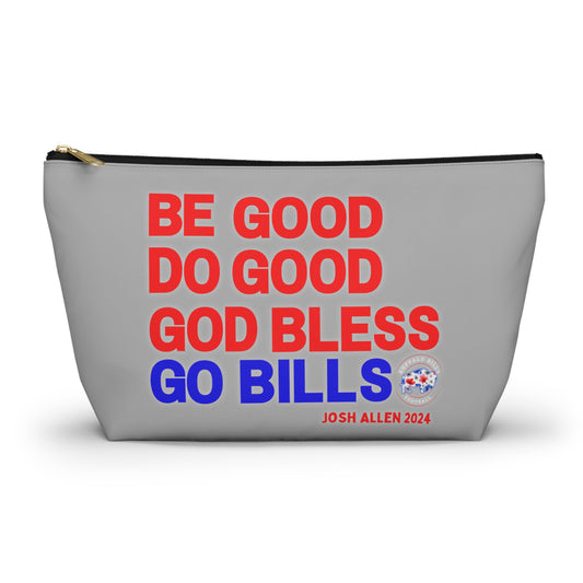 MVP #17 Buffalo Football Retro Accessory Pouch w T-bottom