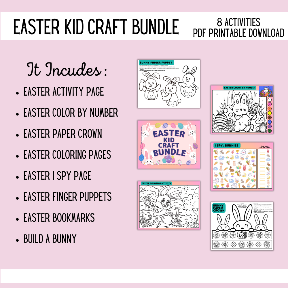 Easter Activities Collection ~ Over 75 Pages