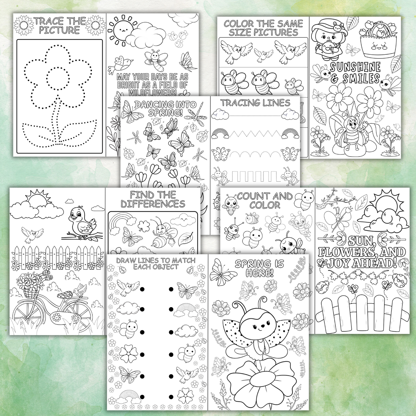 Spring Activity Booklet