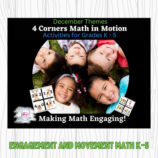 Four Corners Math in Motion ~ December
