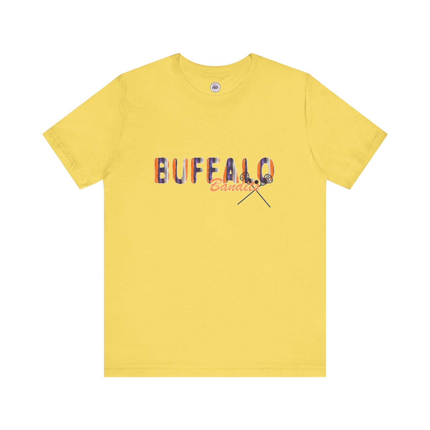 Bandits Watercolor Buffalo Unisex Short Sleeve Tee