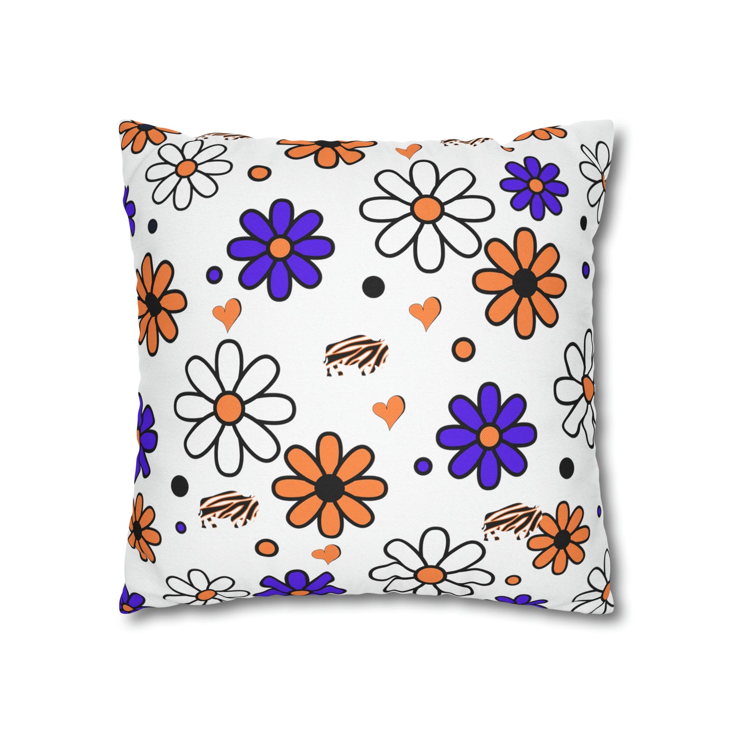 Bandits Flower Power Pillow Case