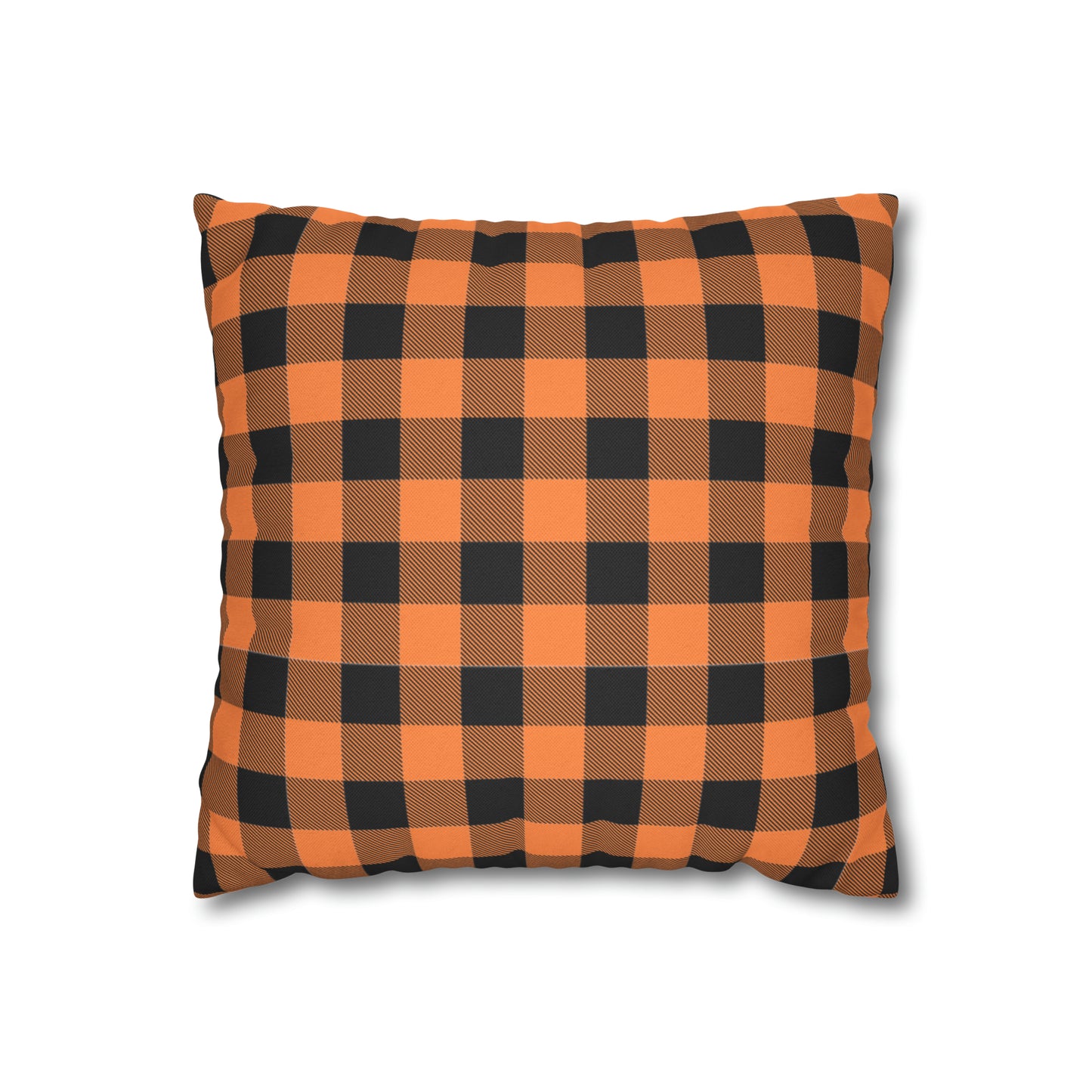 Bandits Buffalo Plaid Spun Polyester Square Pillow Case