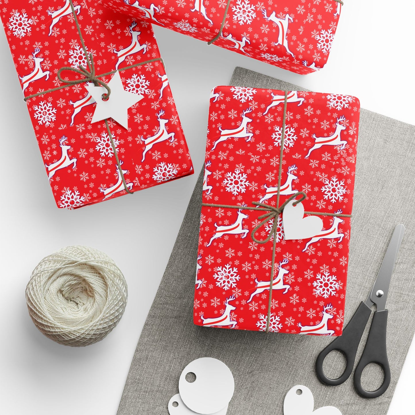 Red Billsmas Wrapping Paper