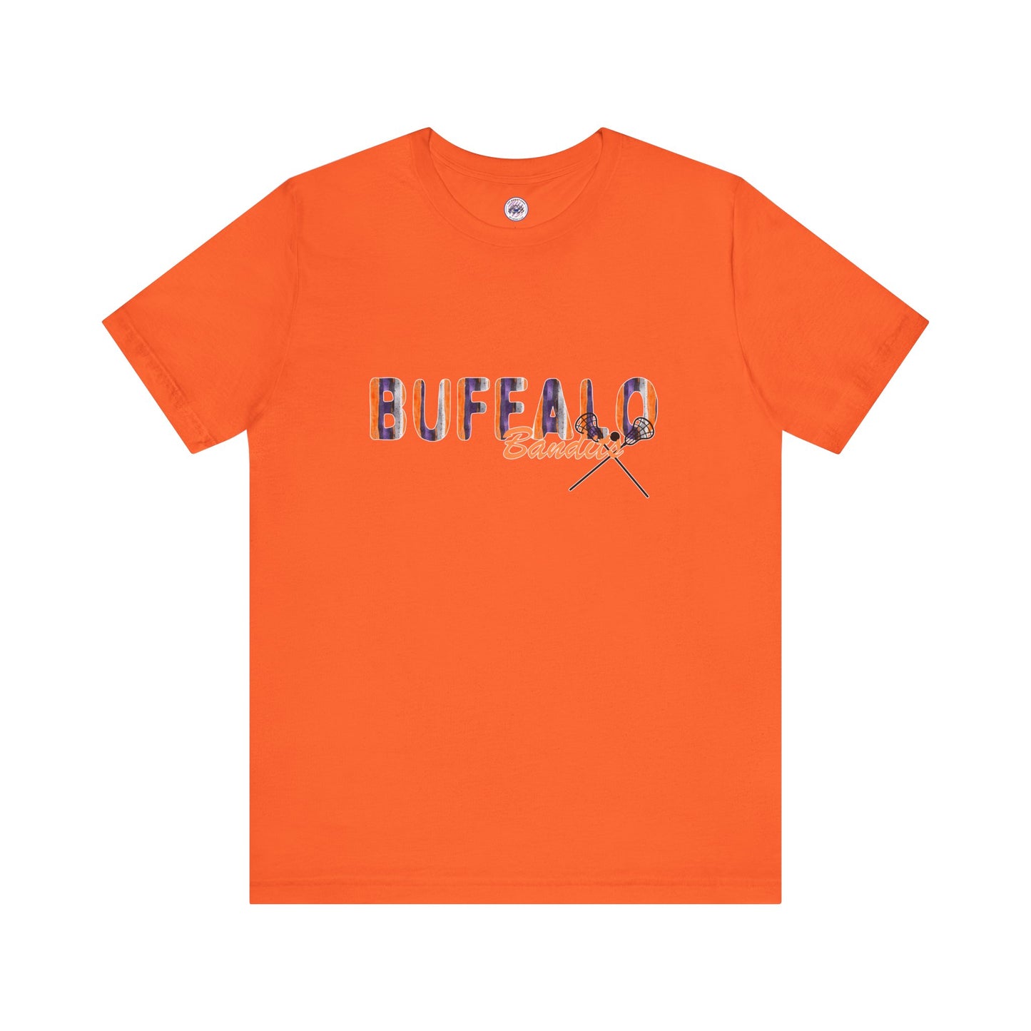 Bandits Watercolor Buffalo Unisex Short Sleeve Tee