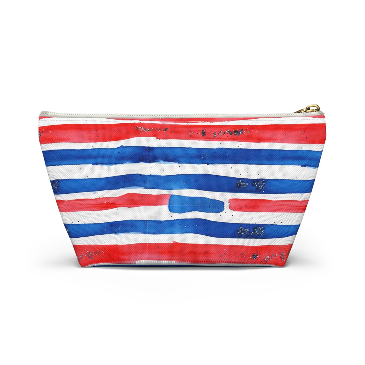 Buffalo Bills Watercolor Striped Accessory Pouch w T-bottom