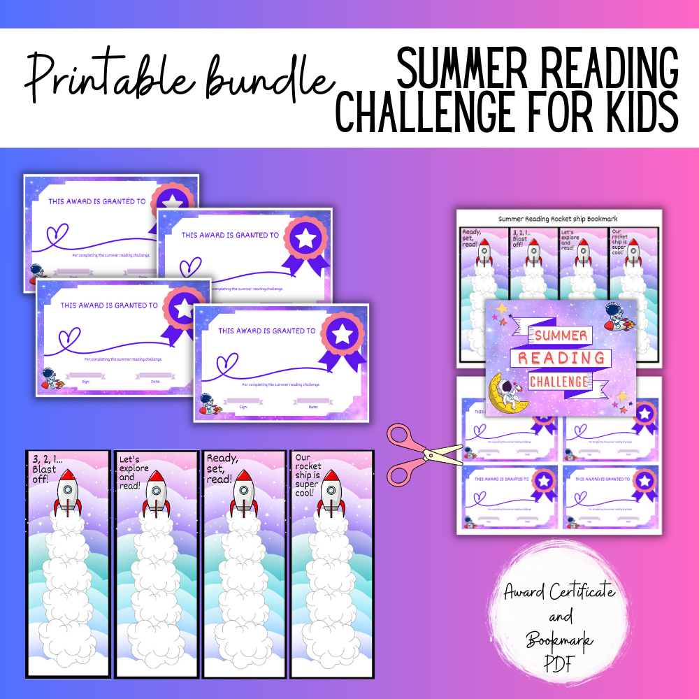 Summer Reading Challenge _ Space Theme