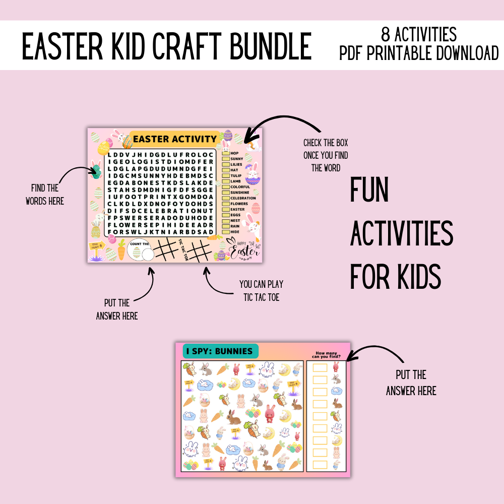 Easter Activities Collection ~ Over 75 Pages