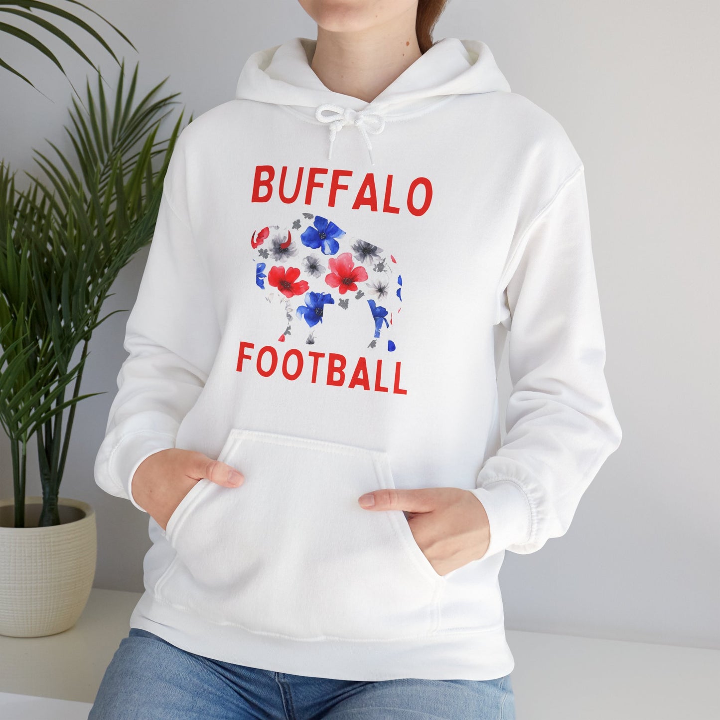 716 Buffalo Sports Fanatic Unisex Heavy Blend™ Hooded Sweatshirt