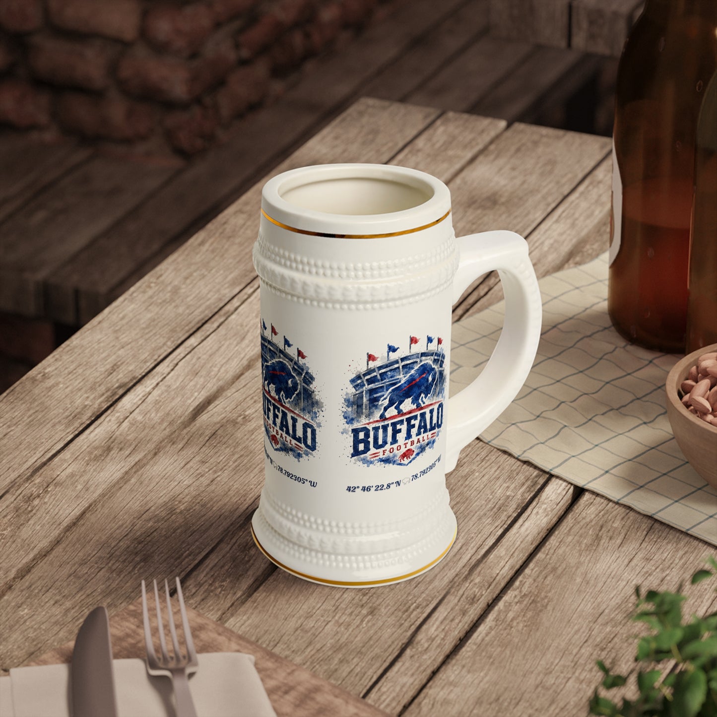 New Stadium Beer Stein Mug