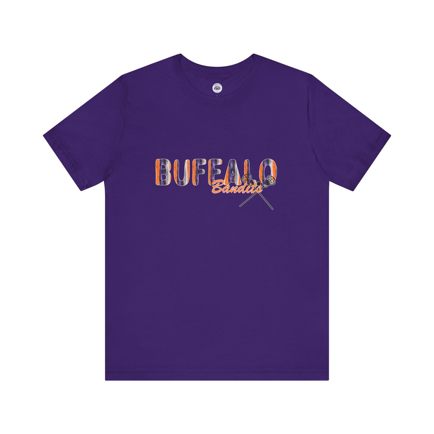 Bandits Watercolor Buffalo Unisex Short Sleeve Tee