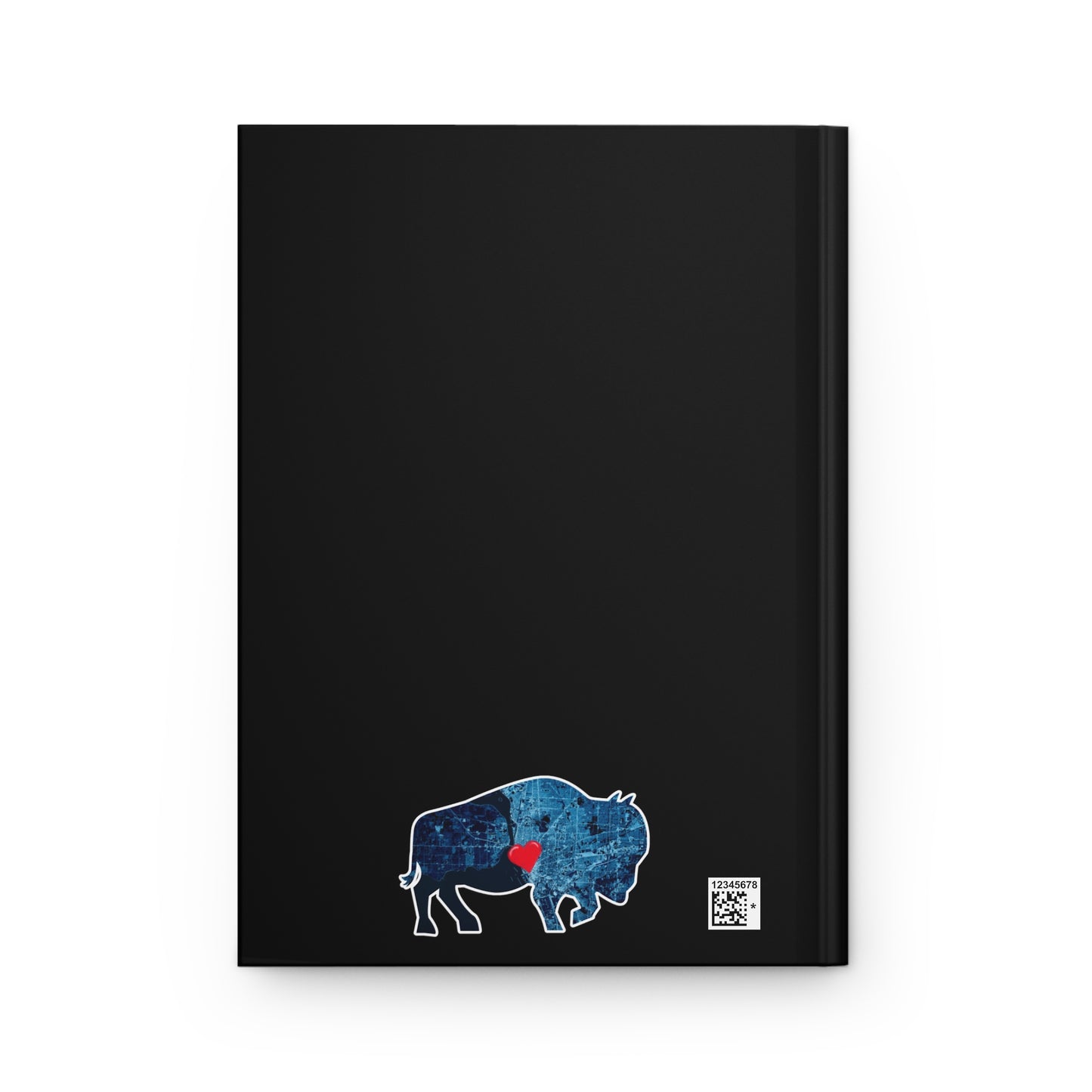 The Places of the Herd BUFFALO, New York 6" x 9" 150 Page (75 sheets) white lined paper Hardcover Journal