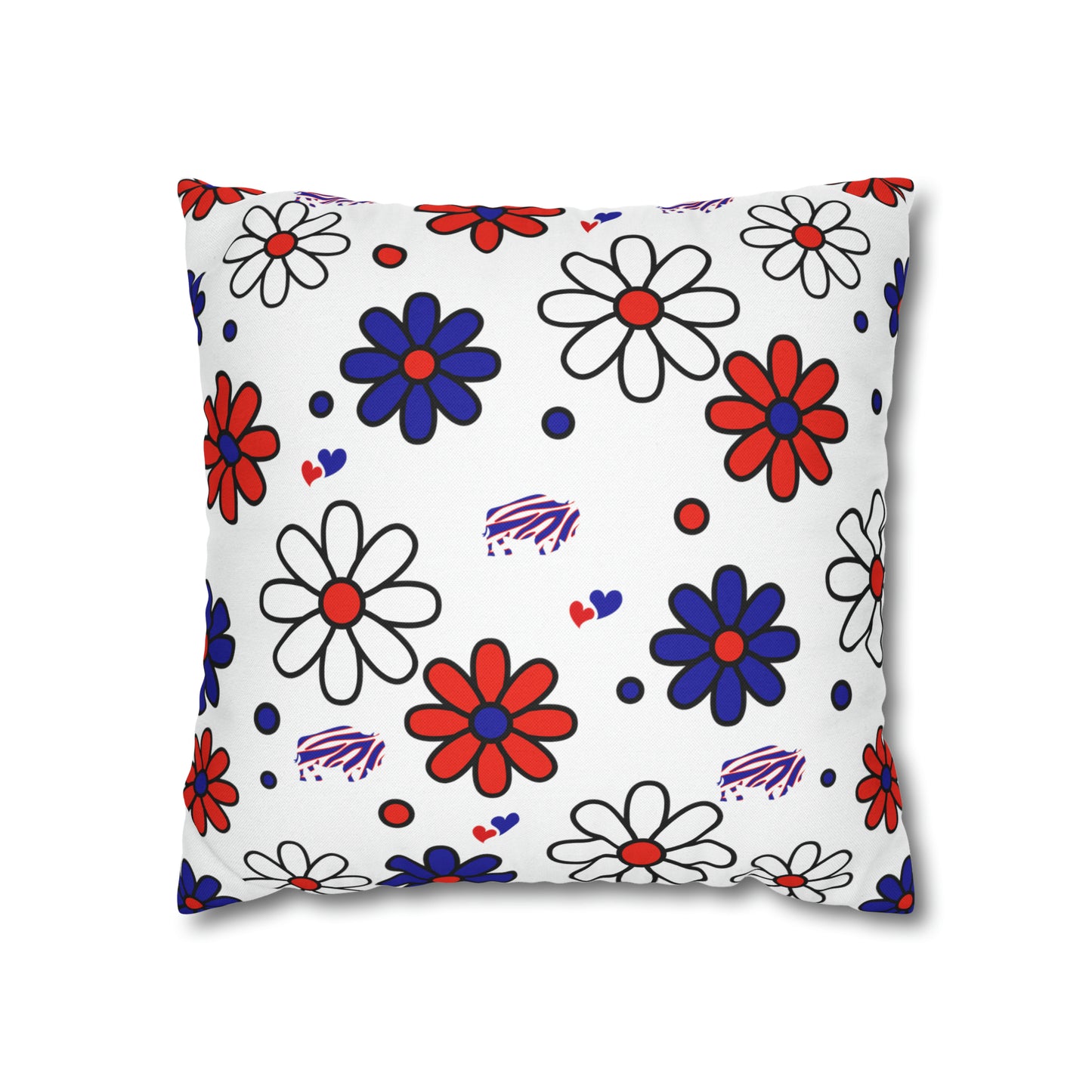 Bills Flower Power Pillow Case