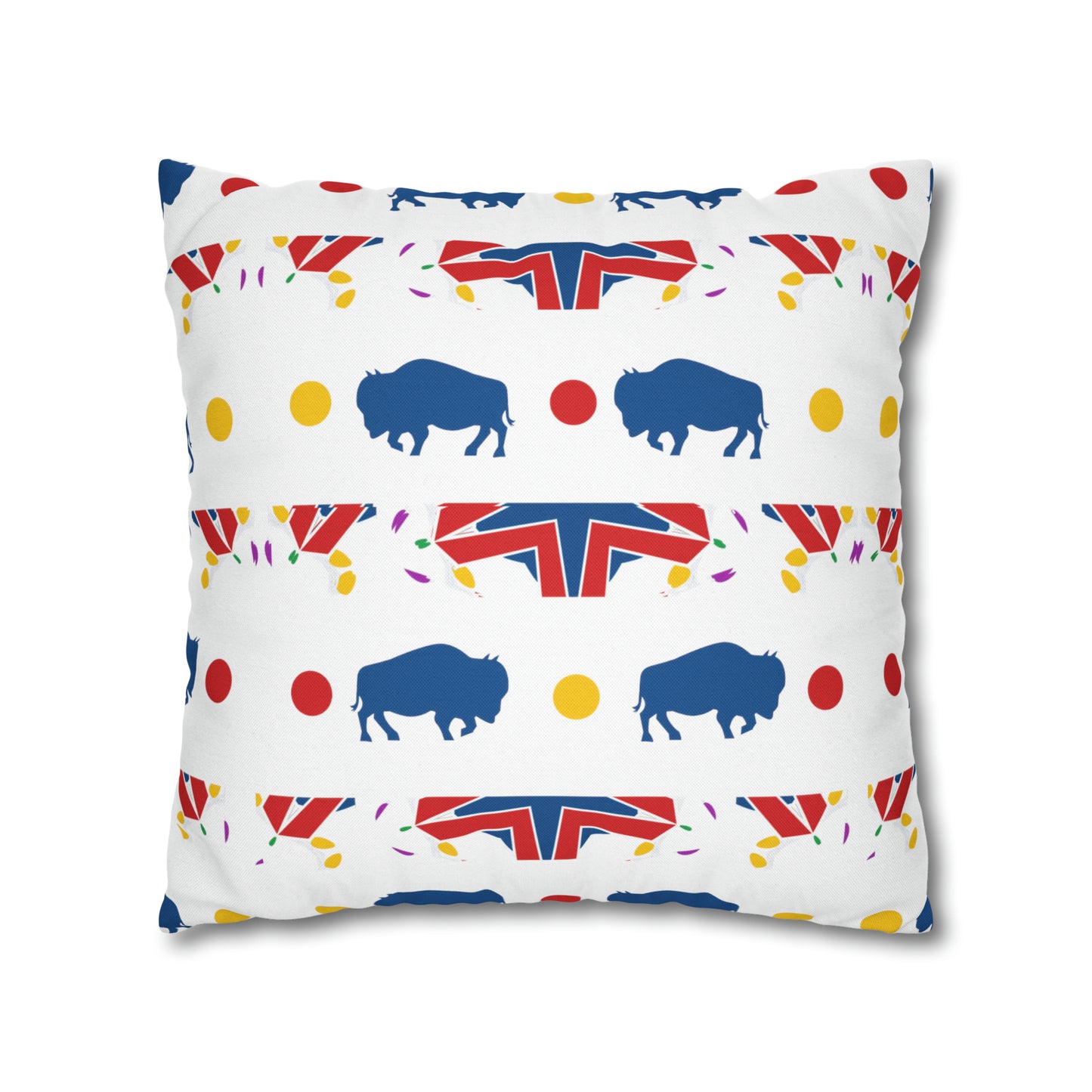 Buffalo Sports Fan Pillow Case