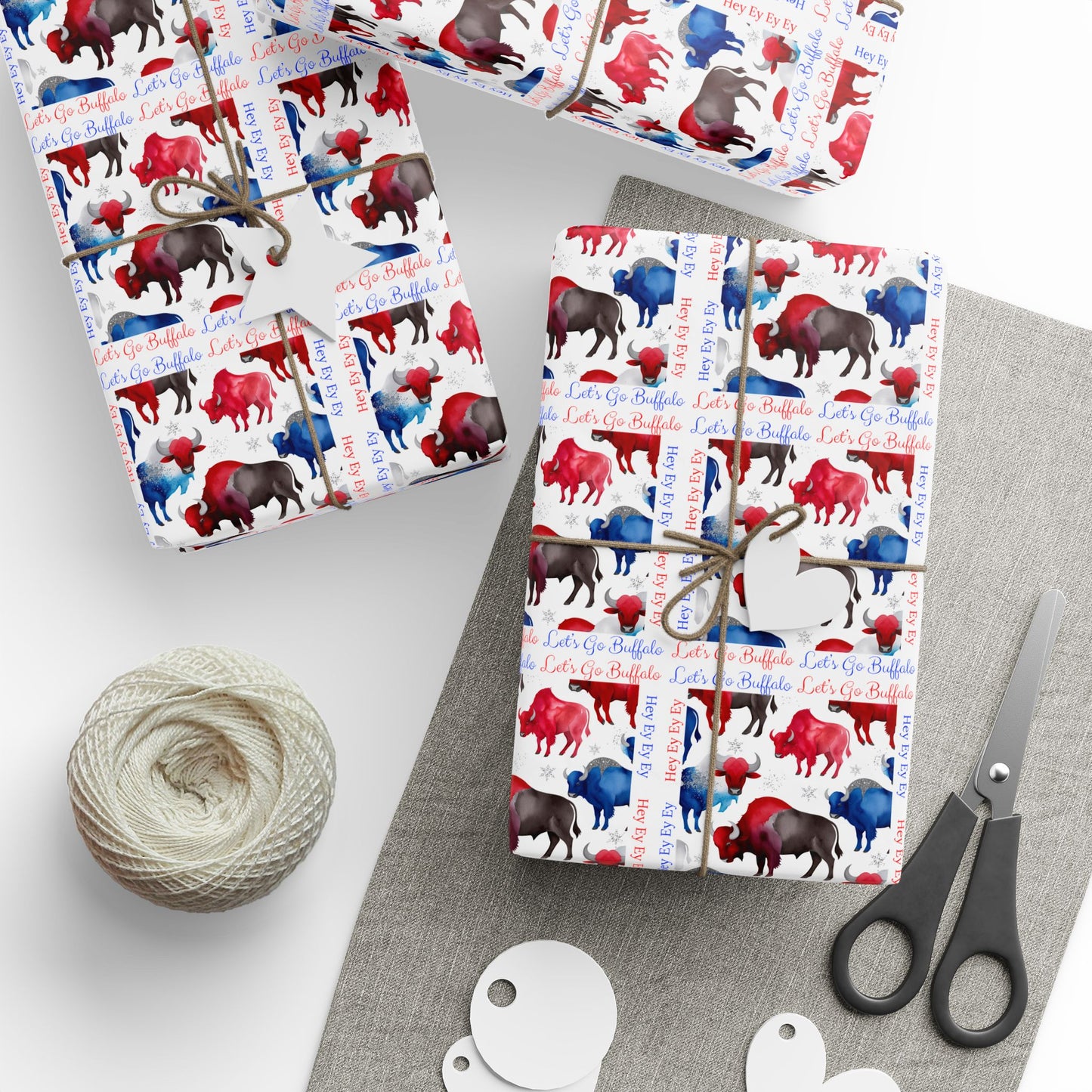 Buffalo Stampede Wrapping Paper