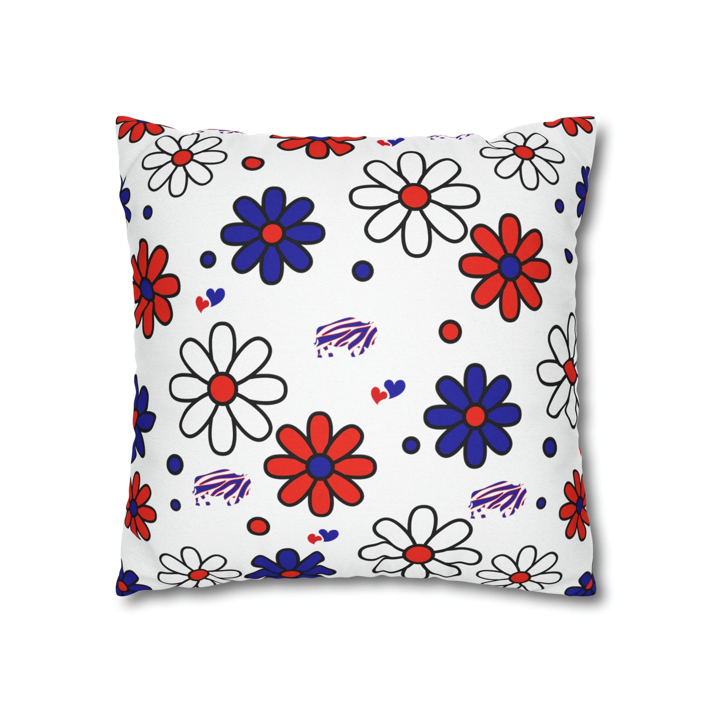 Bills Flower Power Pillow Case