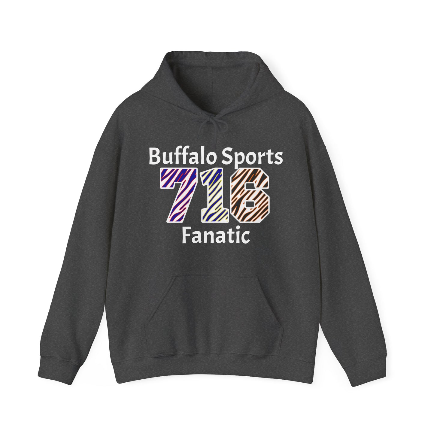 716 Buffalo Sports Fanatic Unisex Heavy Blend™ Hooded Sweatshirt