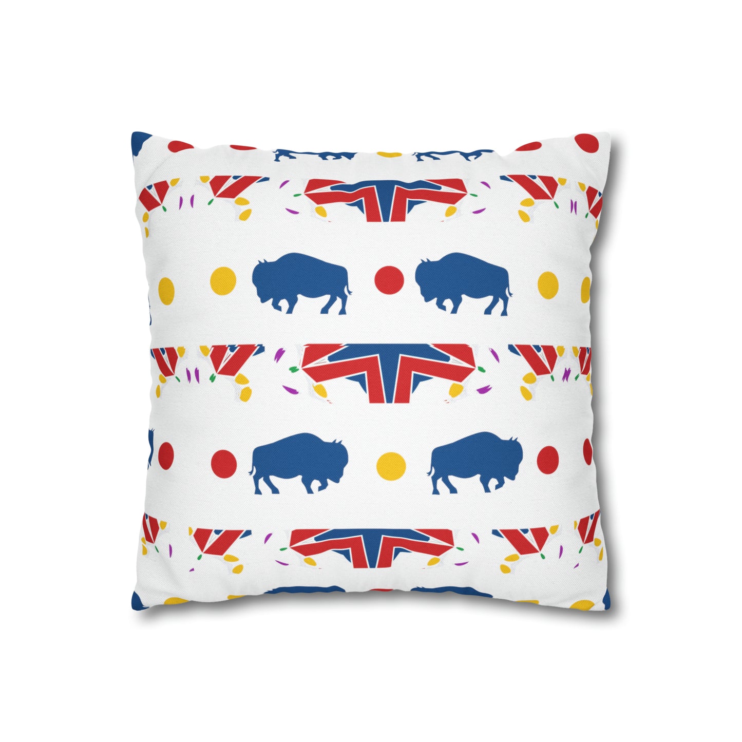 Buffalo Sports Fan Pillow Case