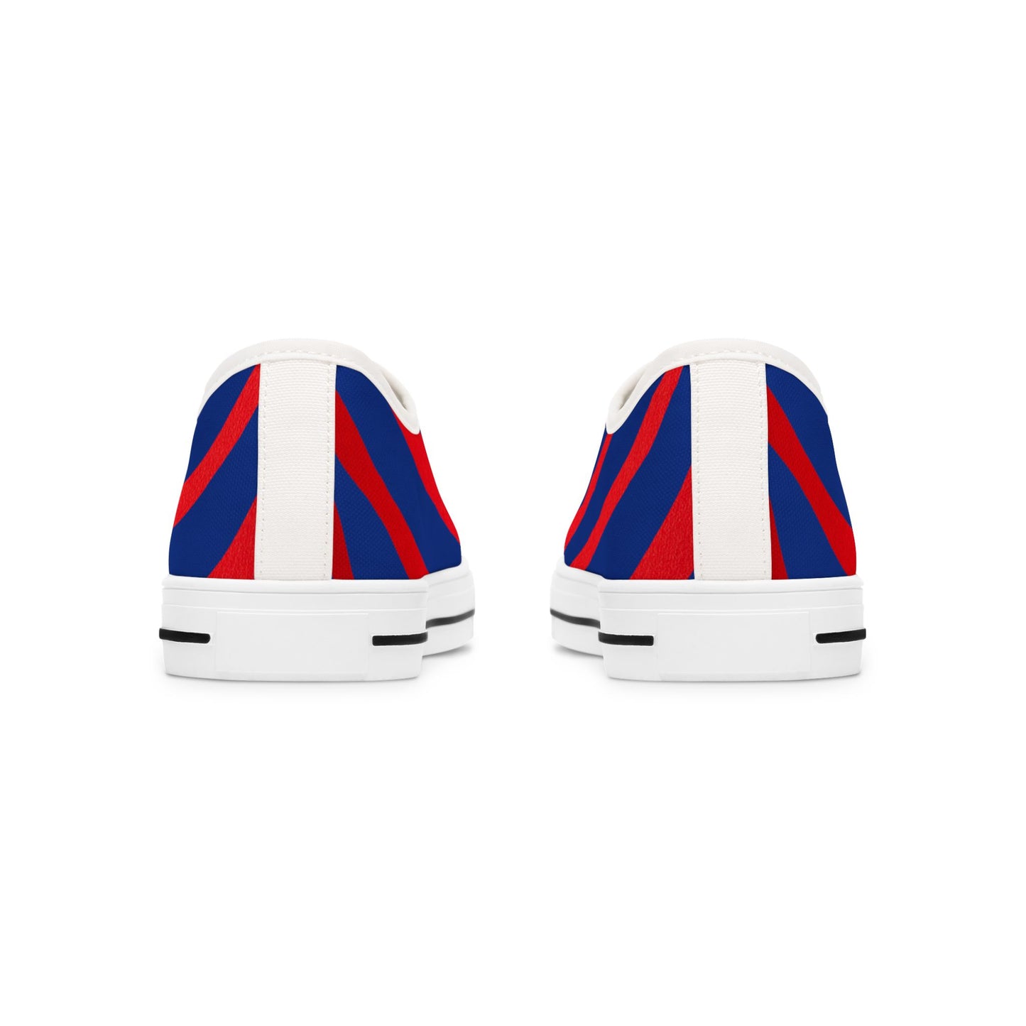 Wild About Buffalo Stripes Women's Low Top Sneakers