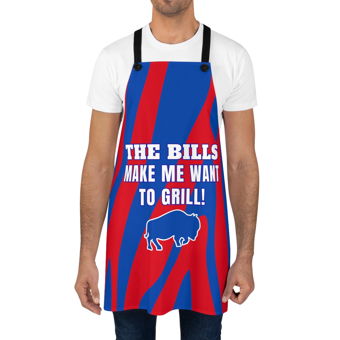 The Bills Make Me Want to Grill Apron