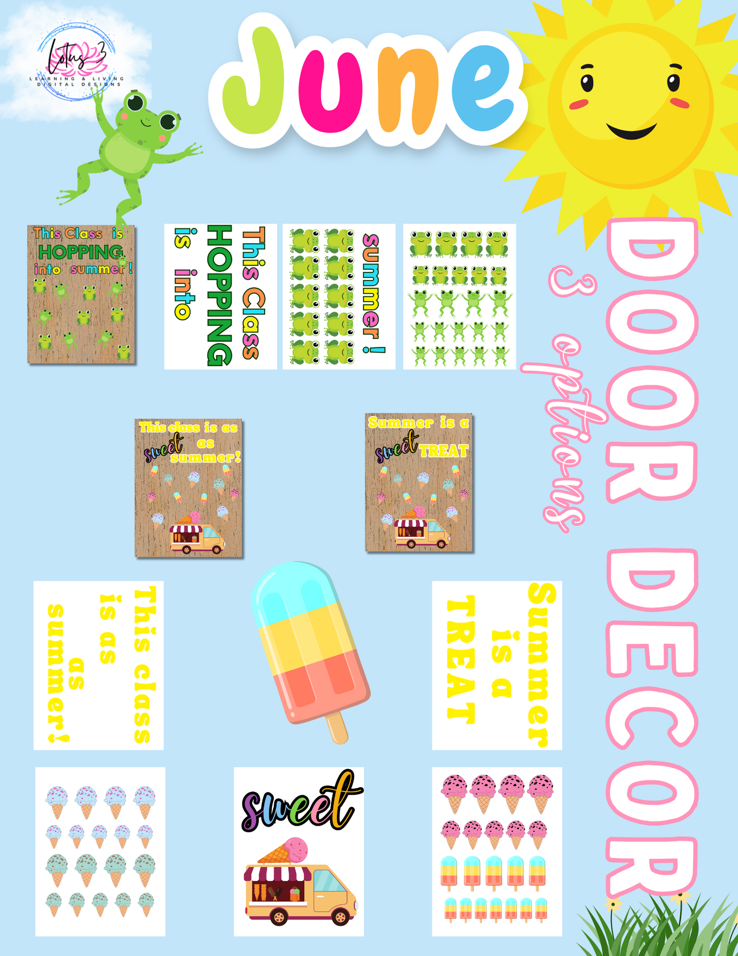 June Resources Packet (DIGITAL DOWNLOAD) Over 75 Activities