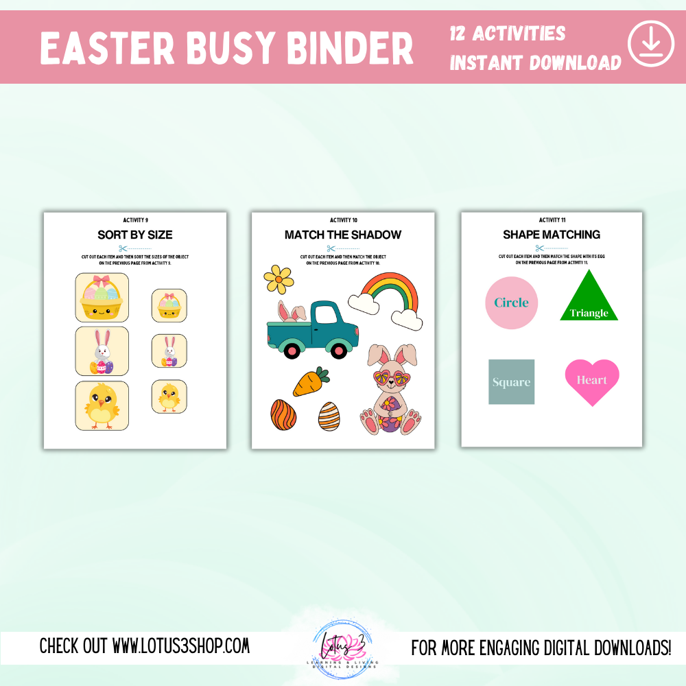 Easter Activities Collection ~ Over 75 Pages