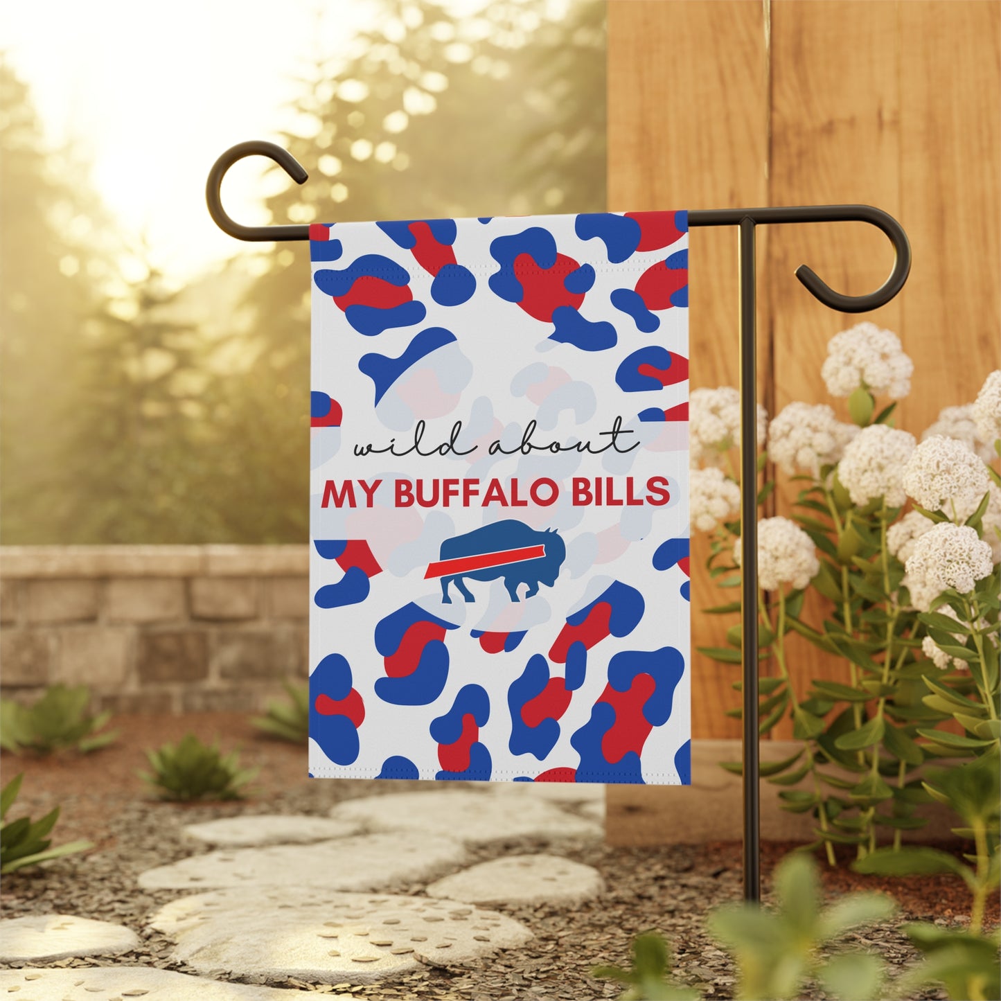 Wild About Buffalo Garden Flags Design #5