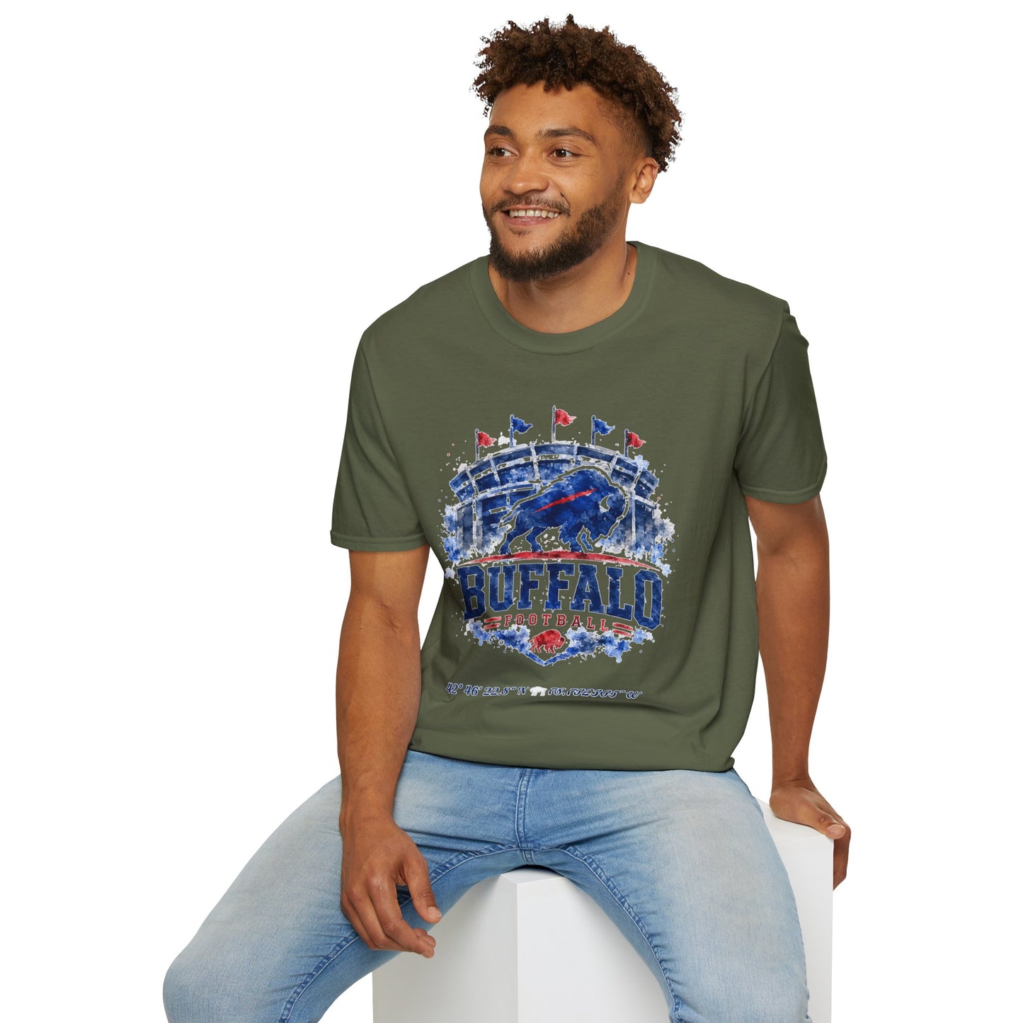 Buffalo's New Home Stadium Tribute Unisex Softstyle T-Shirt