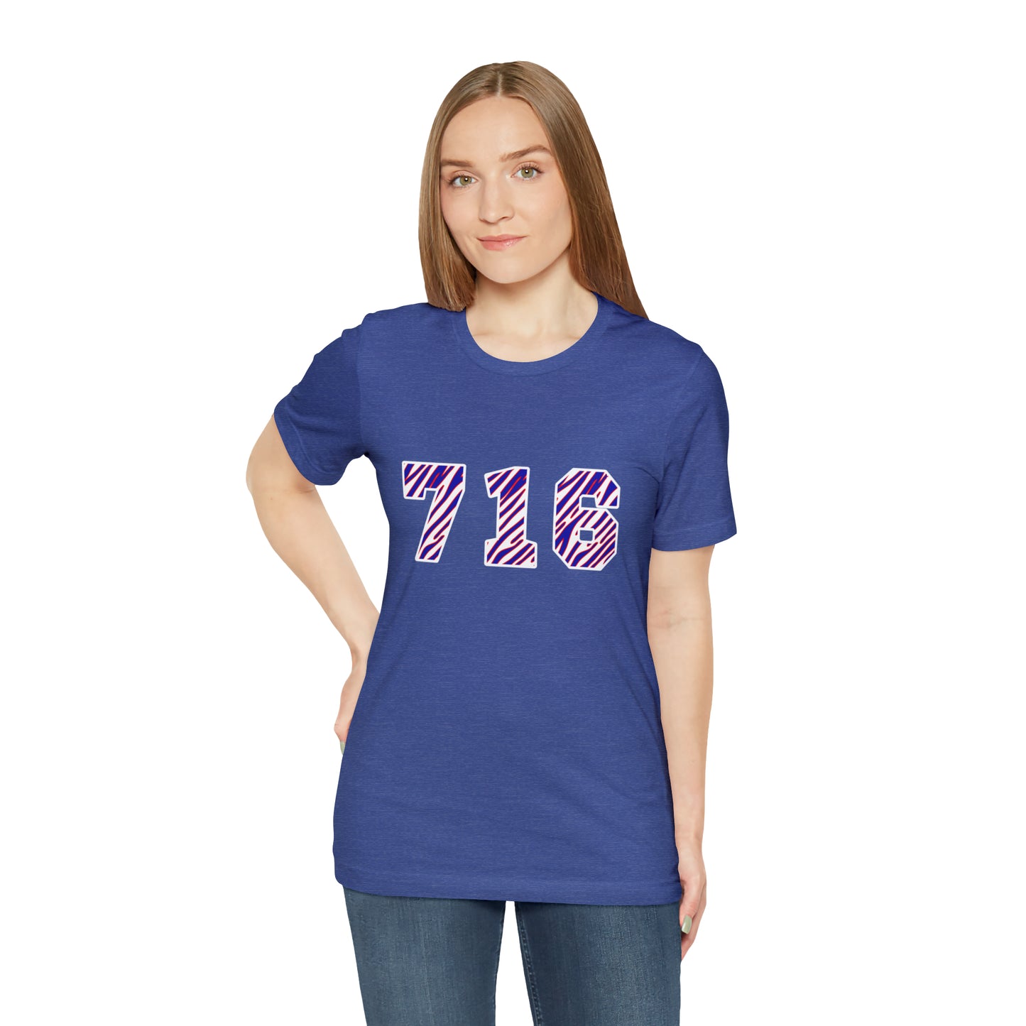 716 Buffalo Bills Zubaz Print T-Shirt