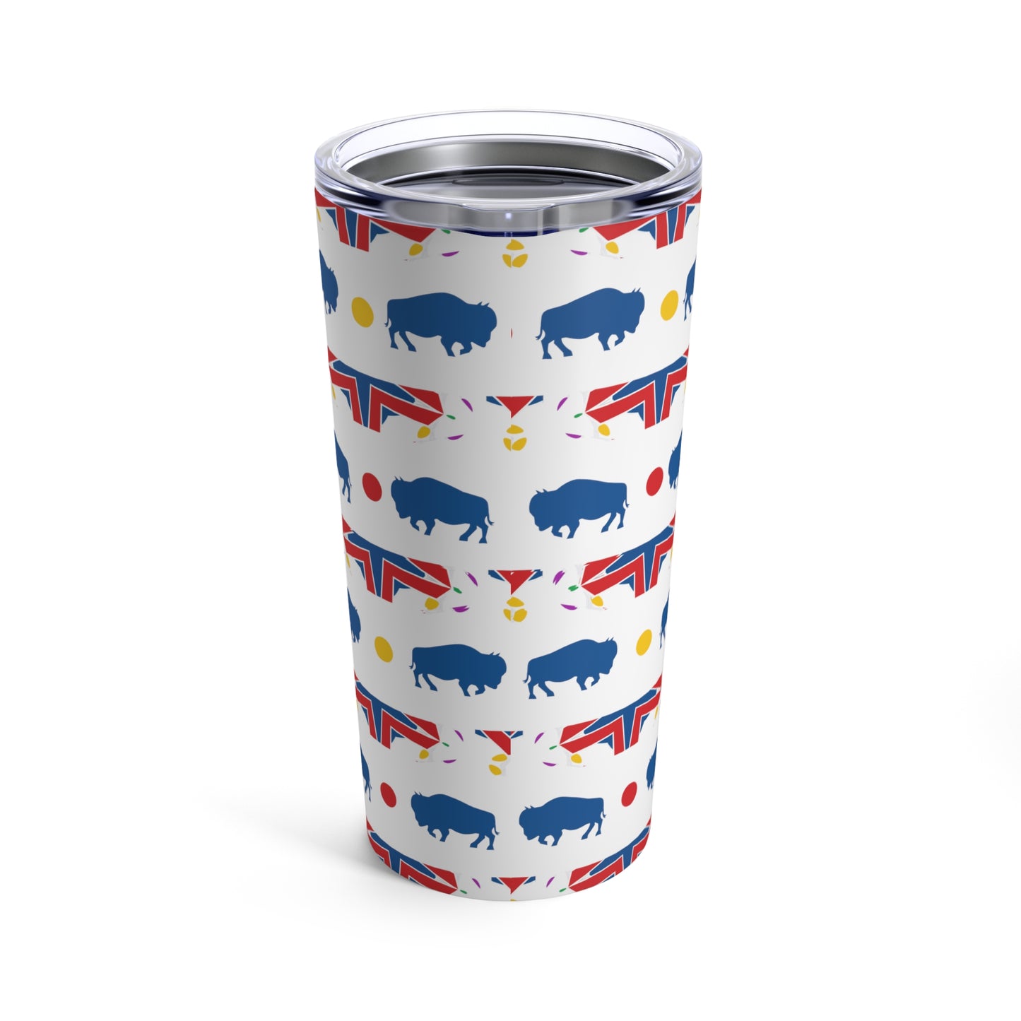 Line 'em Up Buffalo Mash Up  Tumbler 20oz