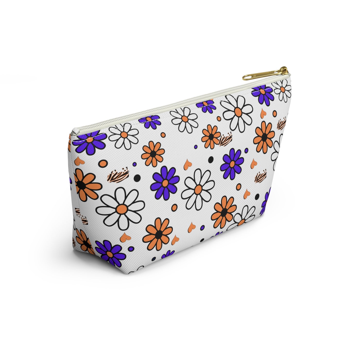 Buffalo Bandits Flower Power Retro Accessory Pouch w T-bottom