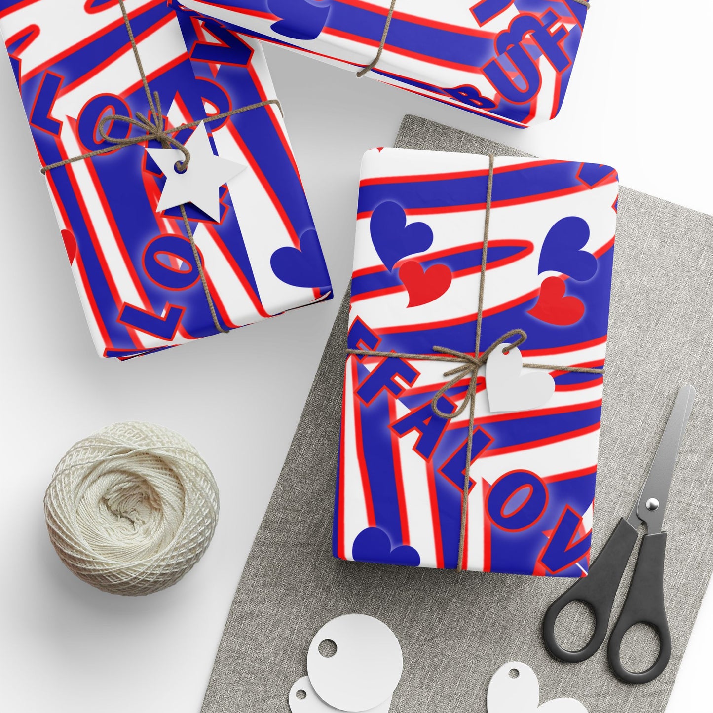 Buffalove Wrapping Paper