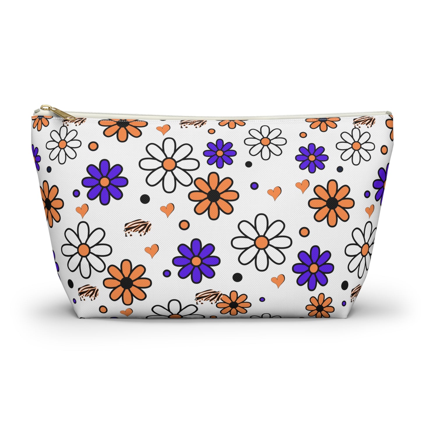 Buffalo Bandits Flower Power Retro Accessory Pouch w T-bottom