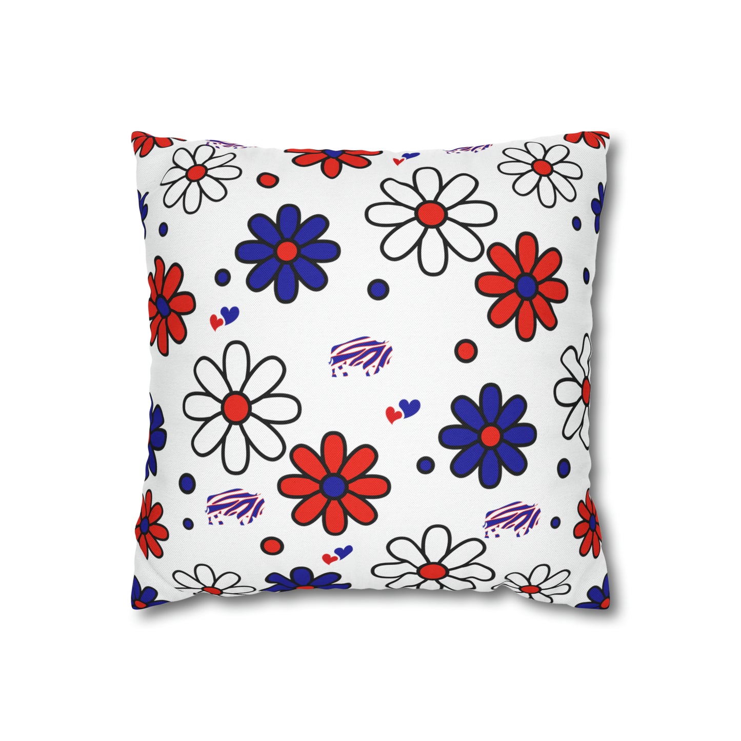 Bills Flower Power Pillow Case