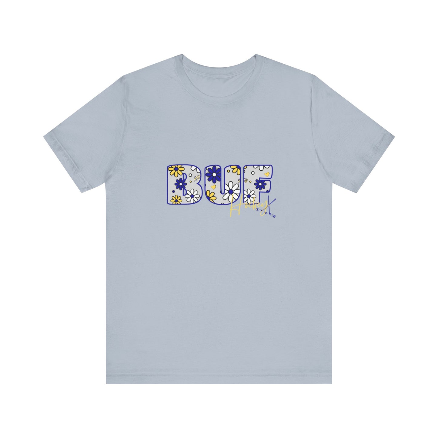 Buffalo Sabres Flower Power Print T-Shirt