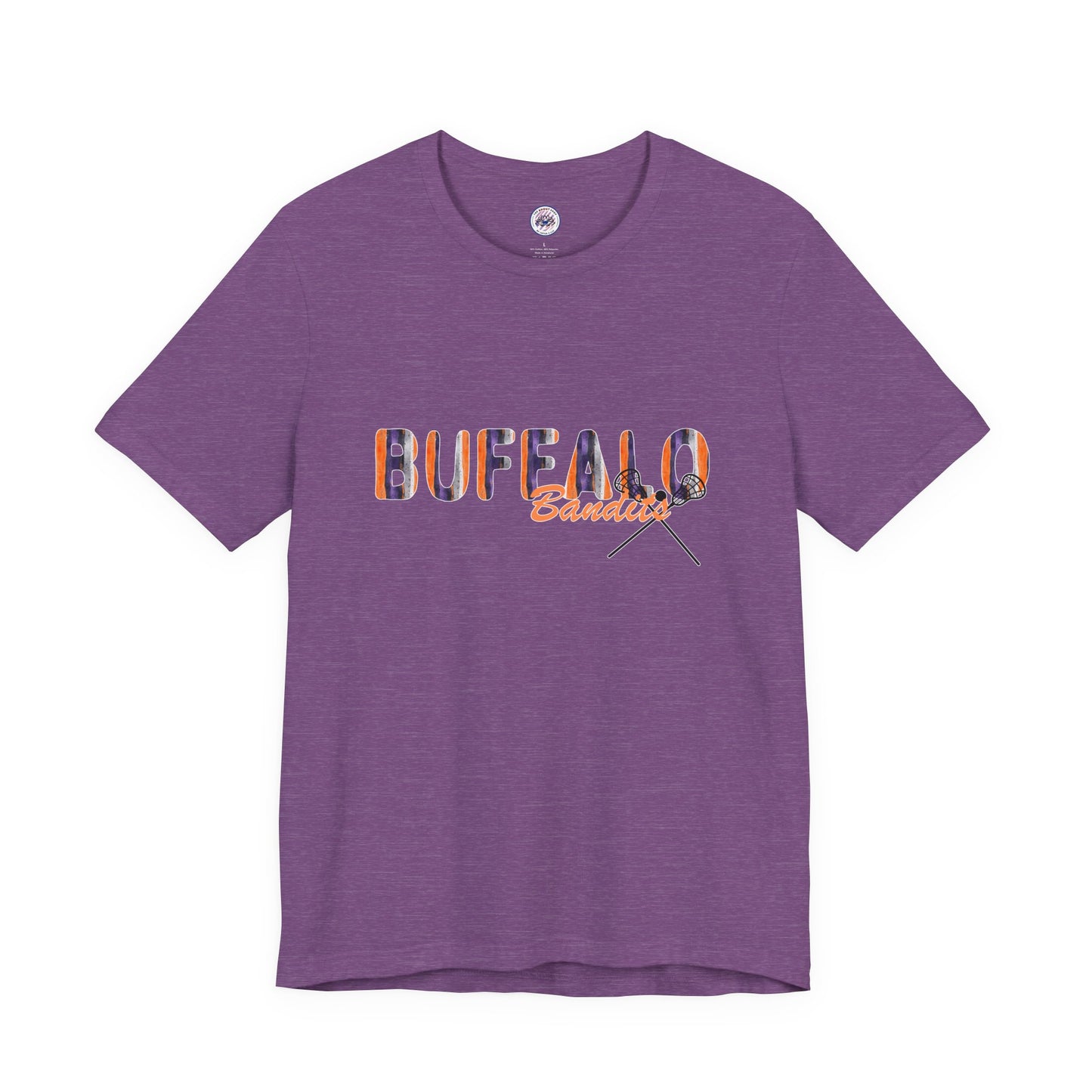 Bandits Watercolor Buffalo Unisex Short Sleeve Tee