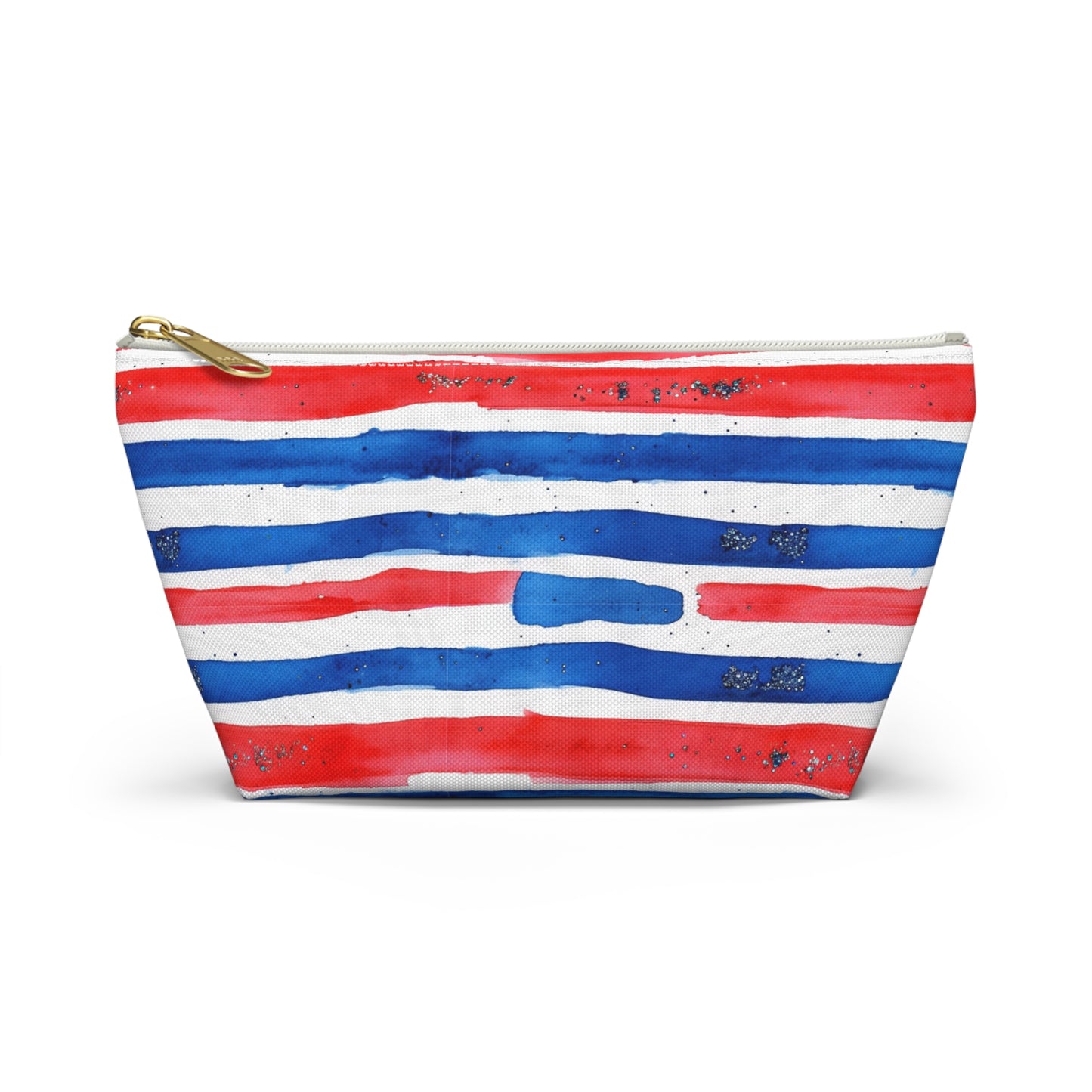 Buffalo Bills Watercolor Striped Accessory Pouch w T-bottom