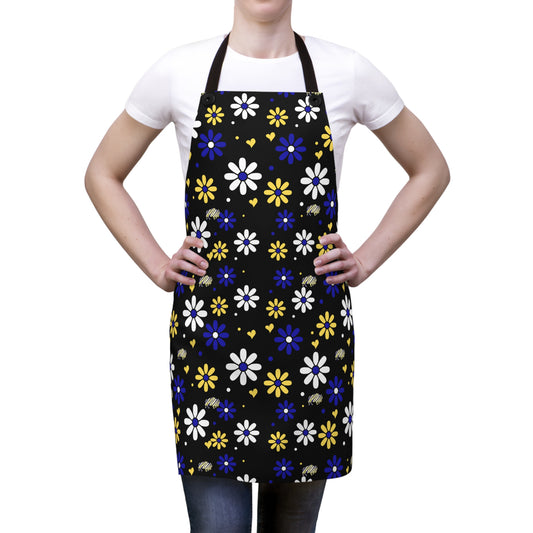 Sabres Flower Power Apron